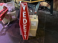 1 lot promomateriaal vedett - afbeelding 1 van  1