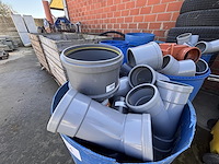 1 lot pvc buizen en koppelstukken - afbeelding 2 van  5