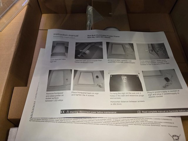 1 lot reclamehouders wo verlichte - afbeelding 9 van  10