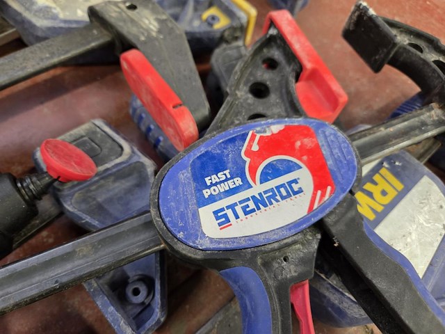 1 lot serganten, lijmklemmen wo stenroc, irwin, … - afbeelding 2 van  7