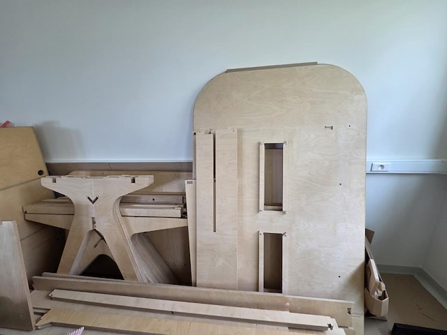 1 lot verrijdbare onderkastjes voor bureau en bureaumeubilair - afbeelding 1 van  20