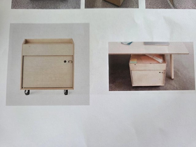 1 lot verrijdbare onderkastjes voor bureau en bureaumeubilair - afbeelding 12 van  20