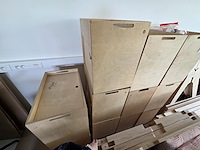 1 lot verrijdbare onderkastjes voor bureau en bureaumeubilair - afbeelding 11 van  20