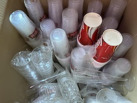 1 lot wegwerp bekers, glazen ea - afbeelding 4 van  4