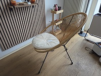 1 loungestoel met kussen - afbeelding 2 van  4