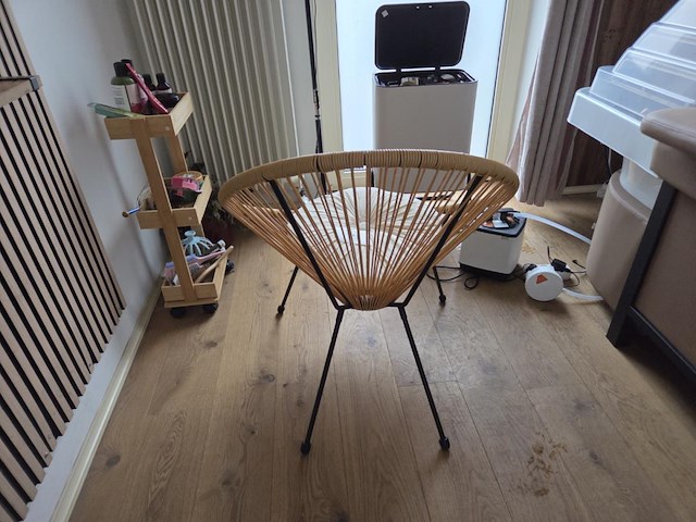 1 loungestoel met kussen - afbeelding 3 van  4