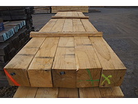 1 m³ eiken balken 200x200 - afbeelding 1 van  1