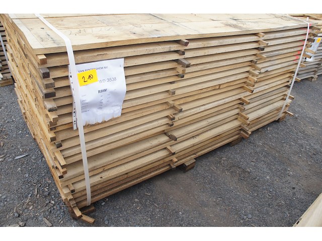1 m³ eiken planken 22mm - afbeelding 1 van  4