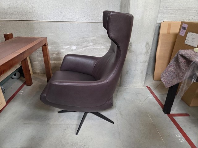 1 manuele lederen relax armstoel toorop - afbeelding 5 van  8