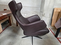 1 manuele lederen relax armstoel toorop - afbeelding 8 van  8