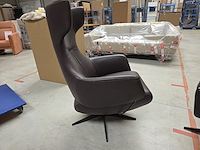 1 manuele lederen relax armstoel toorop - afbeelding 3 van  6