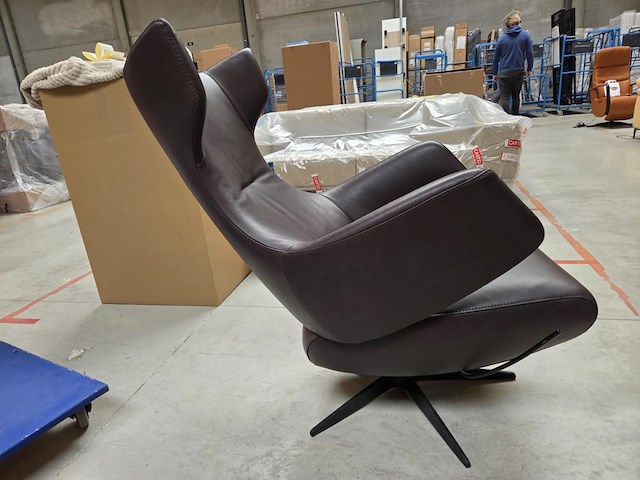 1 manuele lederen relax armstoel toorop - afbeelding 6 van  6