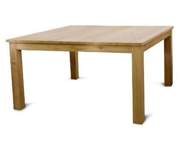1 massief teakhouten eetkamer tafel - afbeelding 1 van  1
