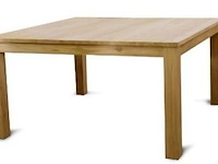 1 massief teakhouten eetkamer tafel - afbeelding 1 van  1