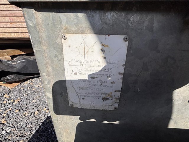 1 metalen transportbak valloggia-no - afbeelding 3 van  4