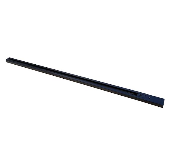 1 meter rail 1 fase 2 draden met doorverbinder(12x) - afbeelding 2 van  4