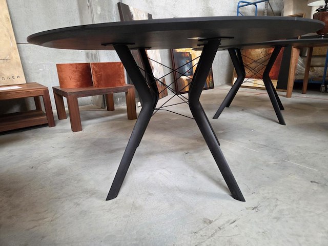 1 mexx mozaïk ronde tafel dia 140cm mobitec - afbeelding 4 van  6