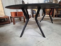 1 mexx mozaïk ronde tafel dia 140cm mobitec - afbeelding 4 van  6