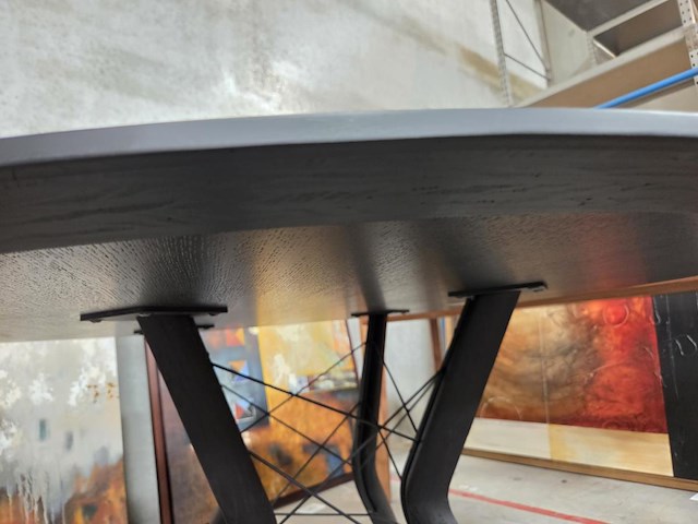 1 mexx mozaïk ronde tafel dia 140cm mobitec - afbeelding 4 van  6
