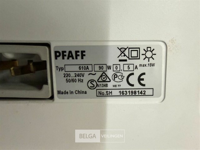 1 naaimachine pfaff - afbeelding 2 van  4