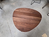 1 notenhouten bijzettafel twinny - afbeelding 2 van  6