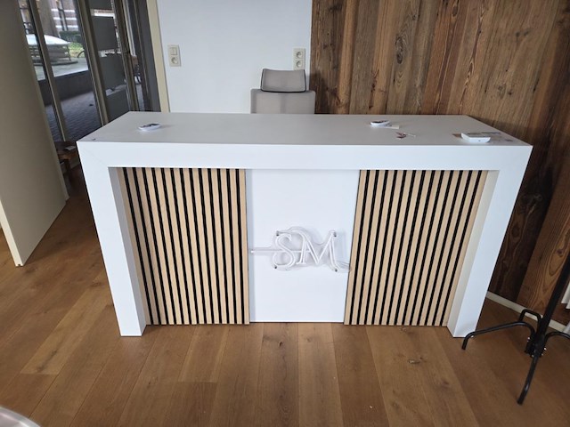 1 ontvangstmeubel met led verlichting - afbeelding 1 van  10