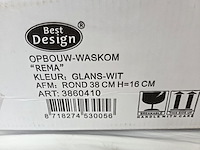 1 opbouw waskom best design rema - afbeelding 3 van  3