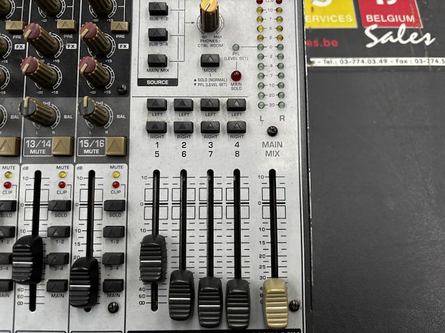 1 pa mengtafel behringer xenyx2442fx - afbeelding 3 van  4