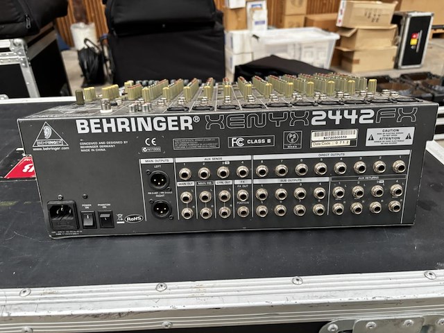 1 pa mengtafel behringer xenyx2442fx - afbeelding 4 van  4