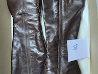 1 paar airstep donker bruin leer, maat 39 - afbeelding 2 van  2