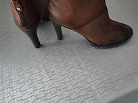 1 paar bruno premi bruin leder, maat 40 - afbeelding 1 van  2