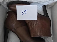 1 paar bruno premi bruin leder, maat 40 - afbeelding 2 van  2