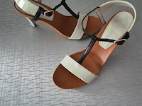 1 paar bruno premi open schoen met hak, maat 40 - afbeelding 1 van  2