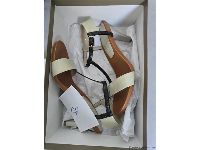 1 paar bruno premi open schoen met hak, maat 40 - afbeelding 2 van  2