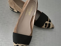 1 paar camel diam carthago, maat 39 1/2 - afbeelding 1 van  2