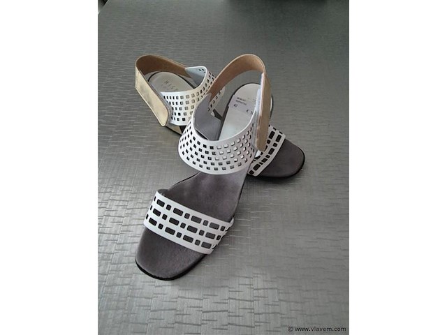 1 paar hispanitas wit goud, maat 40 - afbeelding 1 van  2