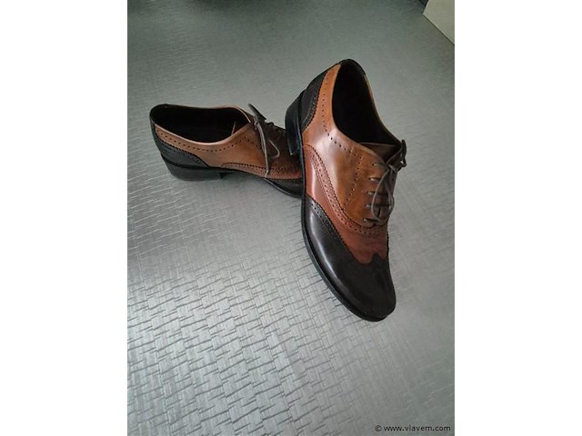 1 paar maripe camel + bruin, maat 39 - afbeelding 1 van  3