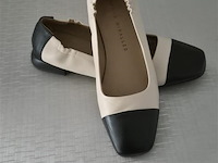 1 paar pedro miralles beige zwart, maat 40