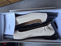 1 paar pedro miralles beige zwart, maat 40 - afbeelding 2 van  2