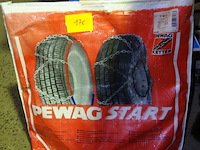 1 paar sneeuwkettingen maat r13/14/15 - afbeelding 1 van  1