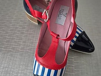 1 paar vitelo 3 kleurenl, maat 39 - afbeelding 1 van  2