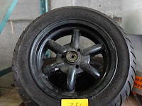 1 paar wielen voor scootmobiel - afbeelding 1 van  3