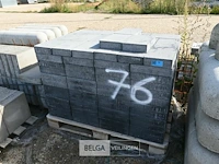 1 palet blauwe klinkers
