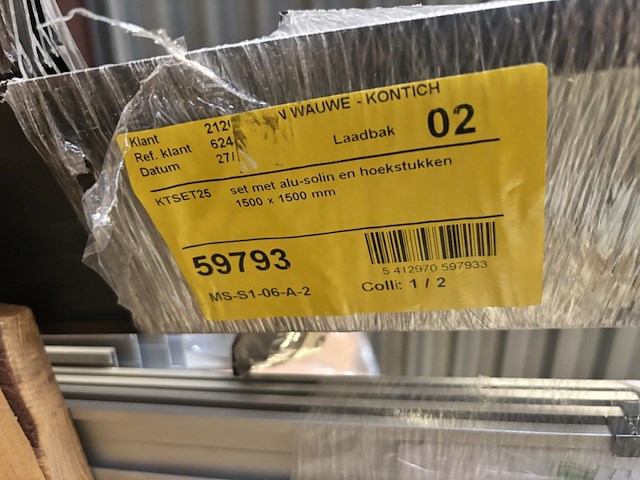 1 pallet alu hoekstukken - afbeelding 6 van  6
