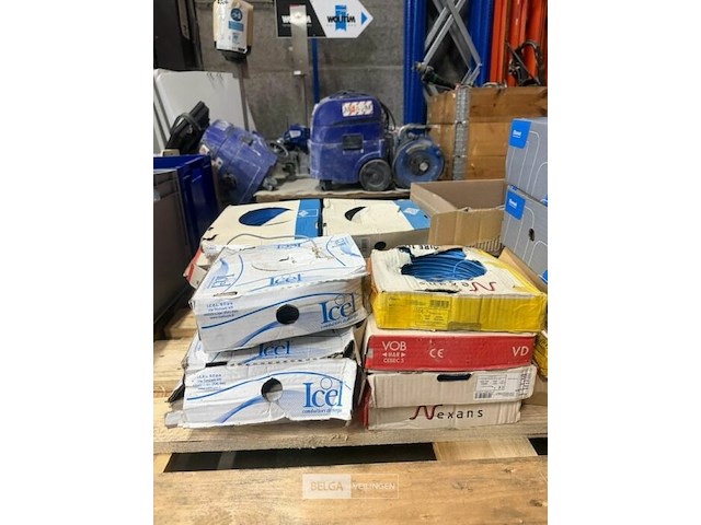 1 pallet electriciteitsdraad - afbeelding 2 van  3