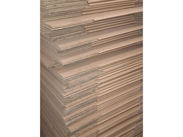 1 pallet kartonnen plooidozen 80x50x50 - afbeelding 1 van  2