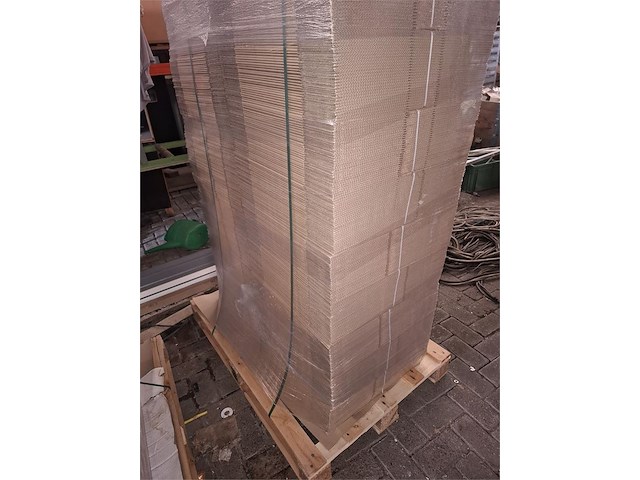 1 pallet kartonnen plooidozen - afbeelding 1 van  2