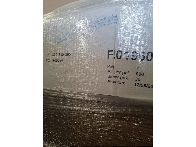 1 pallet kartonnen plooidozen - afbeelding 2 van  2
