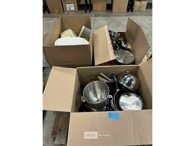 1 pallet keukenmateriaal - afbeelding 1 van  5