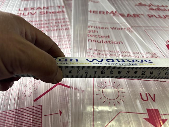 1 pallet lexan thermo clear plus - afbeelding 2 van  3